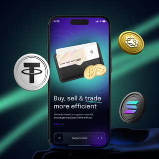 Su un dispositivo mobile viene visualizzata la piattaforma di trading Chiara Risparmenza