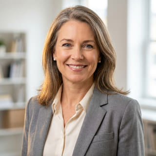 Sarah Coleman, indicata come Chief Financial Officer presso Chiara Risparmenza, in un'immagine del profilo